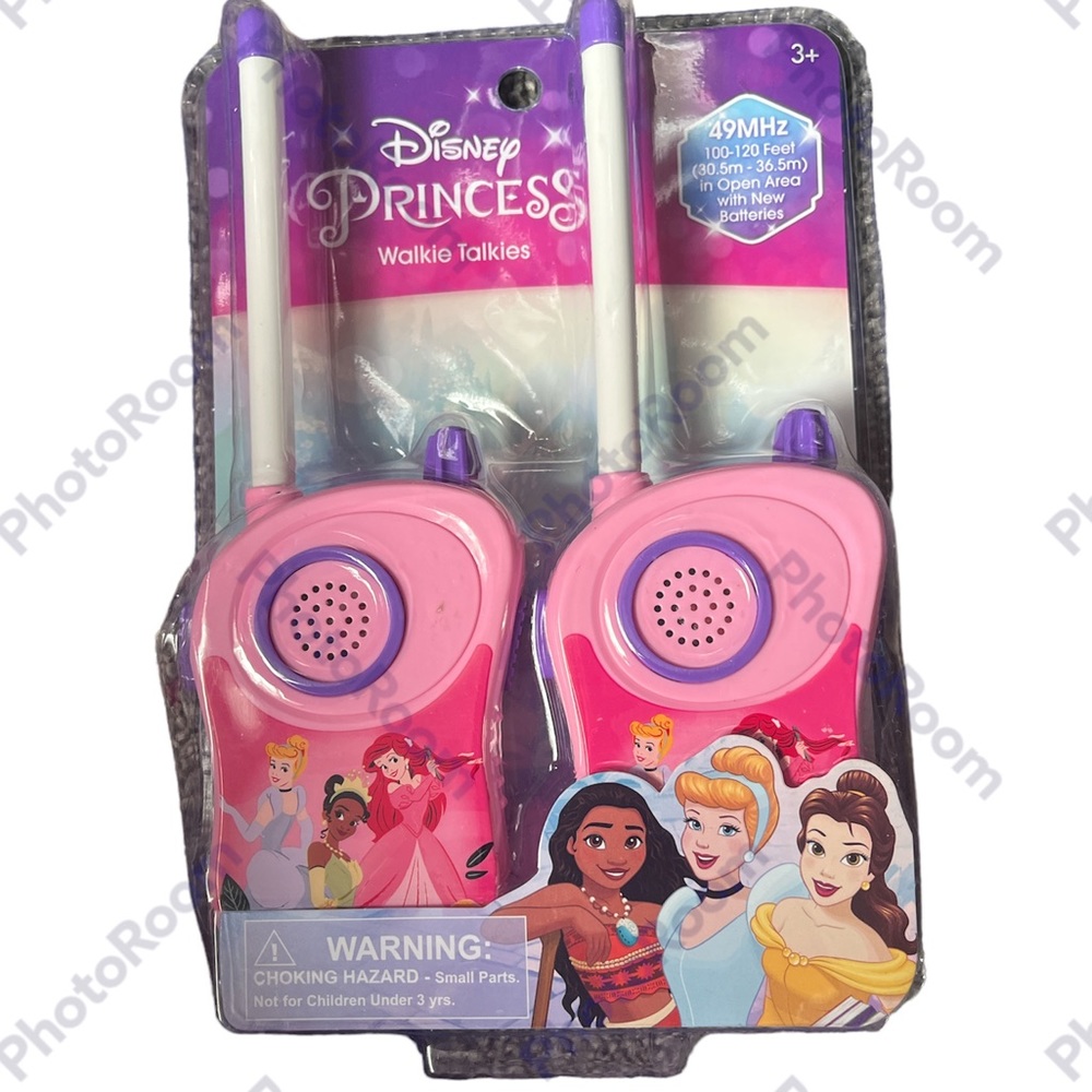 NWT Disney princess walkie talkies